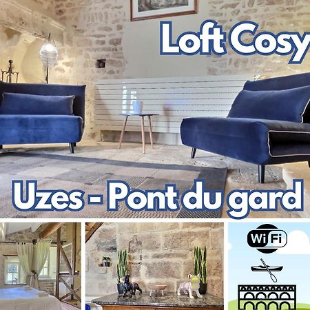 Chez Lydia - Loft Cosy, Depart Canoe A Pied, Proche Pont-Du-Gard Et Uzes Remoulins Exterior photo